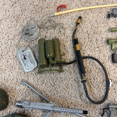 Huge Lot Of Vintage Hasbro 12in G.I. Joe, 21st Century Soldier Weapons And More
