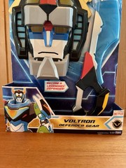 2017 Voltron Legendary Defender Gear Mask Sword Playmates #67201 New Package
