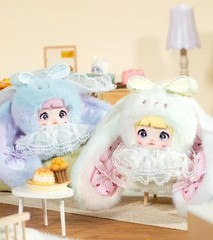 8Pcs Nommi Baby Sweetheart Bunny Series 3.9In Plush Pendants Action Figures Gift