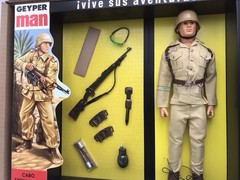 G I JOE OF SPAIN AND ITALY GYPERMAN AFRIKA KORPS