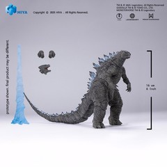 Hiya Toys Godzilla 2014 Exquisite Basic 7″ Translucent Heat Ray Godzilla