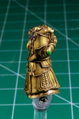 Custom Resin Cast Gauntlet 1:12 scale Infinity stones Thanos Endgame