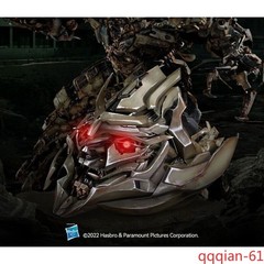 1/1 Megatron English Voice-Controlled Halloween 1PC Wearable Helmet With LED Eye