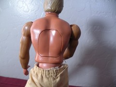 Mattel Big Jeff Action Figure 1971 Tan Trunks Karate Chop Hong Kong