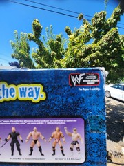 NIB Jakks WWF World Title Belt Series KB Toys Stone Cold Steve Austin Rare