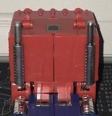3D Printed Metal PLA 45% Iron & Chrome Painted Smokestacks for G1 Optimus Prime
