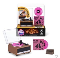 Zuru Mini Brands Vinyl Toy Record Player Really Works Sealed Ready To Ship