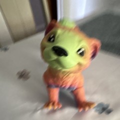 Fully Jointed Otter Action Figure – Plastic, multicolor, large 3d printed fidget