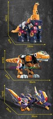 Miniforce Dinoid Warrior Dino Emperor 5-Intergation Dinosaur Robot Deluxe Toy