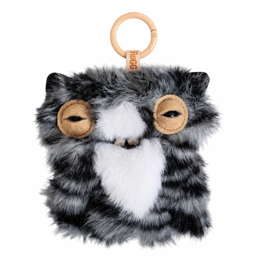 Fuggler Toothy Monster Mini Plush Keychain Pendant Alley Cats Series Toy 3.9in