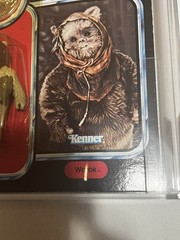 VINTAGE KENNER STAR WARS 1985 POTF WAROK AFA UNIFIED 6.0 FIGURE IS 9.2 PLS READ