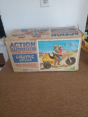 IRWIN ACTION TRANSPORTATION CHOPPER CYCLE IN ORIGINAL CATALOG BOX ORDER