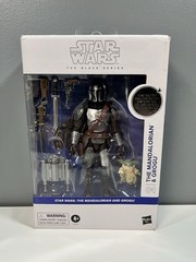 Star Wars Black Series Mandalorian & Grogu Figures #01 First Edition White Box