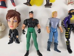 Large Lot Vintage 1990’s Action Figure Toys Dragonball Z Star Wars Power Rangers