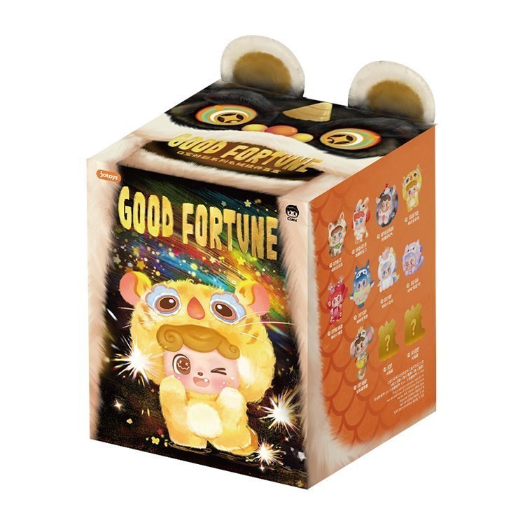 Jotoys Q.kid Good Fortune Series Plush Pendant Action Figure Toy Gift Blind Box