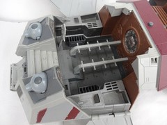 Star Wars The Clone Wars AT-TE Walker 2008 Hasbro (missing battery cover)