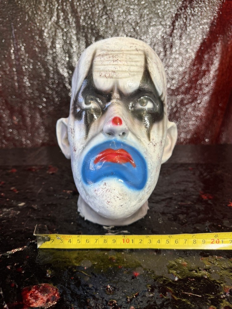 CLOWN 3D PRINT HEAD SCULPT 1:1 RATIO LIFE SIZE