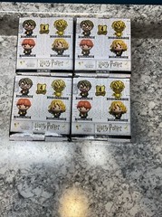Harry Potter Wizarding World Golden with Wand 4″ Collectible Figures Full Set