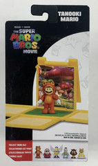 Jakks Pacific Super Mario Bros Movie Tanooki Mario 1.25 in Mini Figure