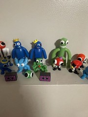 Rainbow Friends Lot of 15 Figures Phat Mojo 2.5 And Bigger