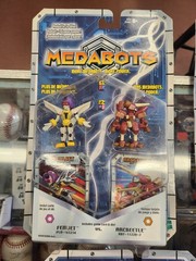 Hasbro Carded 2-pack MEDABOTS lot of 9 sets Action Figures Metabee FemJet