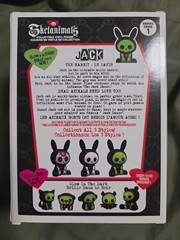 Skelanimals Glow In The Dark Jack Collectible Vinyl Figure NIB