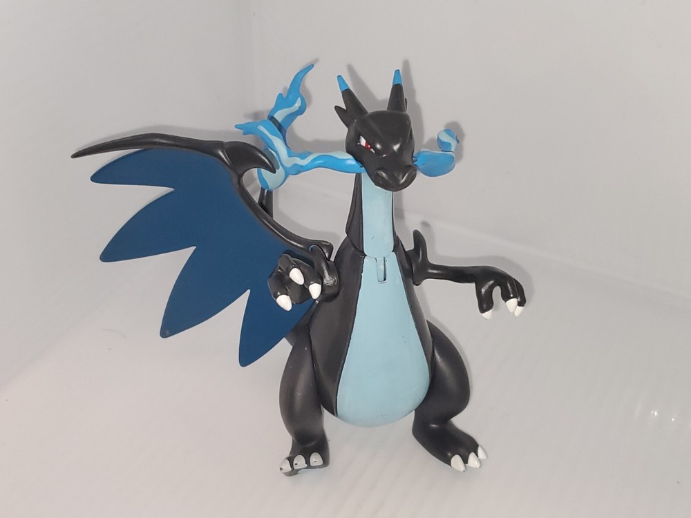 2016 Mega Charizard X 6.5” Nintendo Tomy Pokemon Battle Figure. RARE READ DESCRI