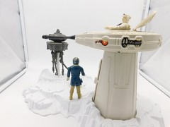 Vintage Star Wars Turret & Probot Playset with figures KENNER 1980