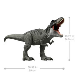 Mattel Jurassic World Rebirth T-Rex Tyrannosaurus Super Colossal action figure