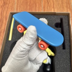 SpongeBob Blockhead 9″ Vinyl Figure Toy Skateboard Skater Bob Dob Martian Toys