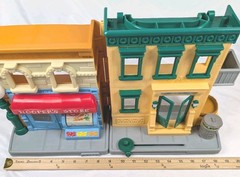 2010 Hasbro Sesame Street Hooper’s Store 123 Apartment Building Playset Only