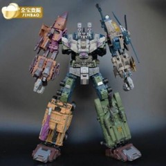 New in Stock Bruticus Decepticons Oversized Warbotron Toy 55CM Big Figure