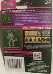2 KHARN Final Faction Cartoon Action Figure & Drone And Scourge Weapons Conquest