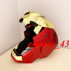 US!!! Iron Man MK5 1:1 Helmet Wearable Voice-control Mask Cosplay AUTOKING Gift