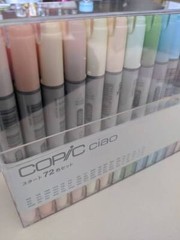 Too Copic Ciao Start 72 Colors Anime Comic Manga Pen Set Illustration