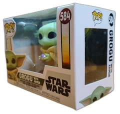 Funko Pop 584 Star Wars Grogu With Armor Vinyl Figure New OVP