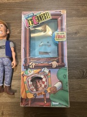 Kenner Vintage 1989 Hey Vern It’s Ernest Pull String Talking Doll 16″ Box READ