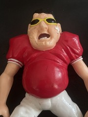 1986 Vintage HG Toy SPORTFREAKS Large CRUTCH CLUTCHER Football Figure 80’s