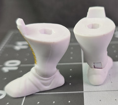 MOTU Origins Sketchbook custom figure fodder Man-E-Faces WHITE BOOTS body parts