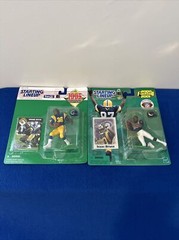 Starting Lineup 1995 JEROME BETTIS + 2000 ISAAC BRUCE St Louis Los Angeles Rams