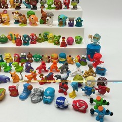 Lot Of 136 Grossery Gang Trash Pack Ugglys Pets Zuru Smashers Dino Flush Force