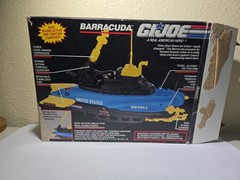 1992 GI JOE Barracuda Submarine Complete W/ Box