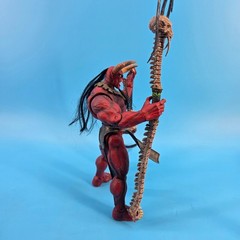 Chaos Comics Lucifer-Dark Alliance Action Figure Red Demon with Skull Staff