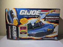 1992 GI JOE Barracuda Submarine Complete W/ Box
