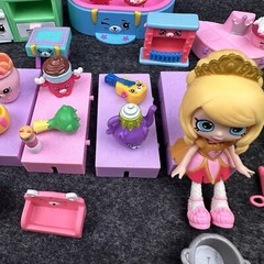 Shopkins Happy Places Furniture, Accessories, Dolls, And Some McDonald’s Lot 67