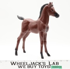 Thundercolt Horse Western Range Colt #2031B Johnny West Series Marx 10″ Vintage