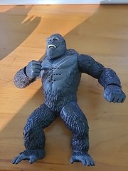 Playmates Godzilla x Kong Battle Roar Kong Electronic Figure 7 Inch Toy Tested