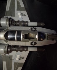 🔥🔥2008 STAR WARS: THE CLONE WARS ARC-170 (SHADOW SQUADRON) FIGHTER – COMPLETE
