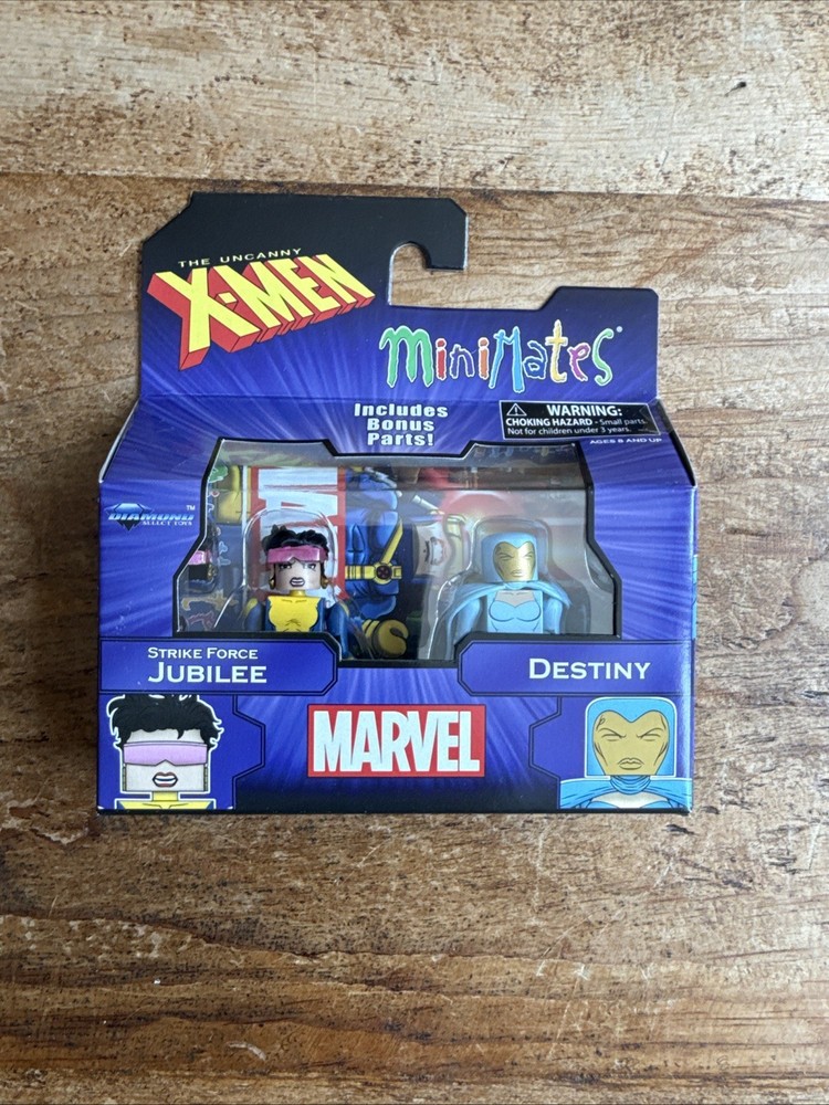 Marvel Minimates JUBILEE & DESTINY Wave 60 Strike Force X-Men Avengers Freedom D