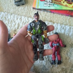 Vintage 2003 Lanard The Corps 4” Action Figures Fully Jointed Lot Of 4